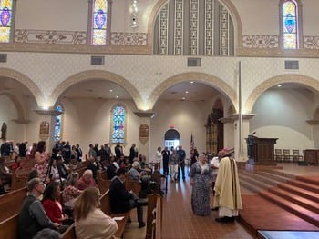 Anniversary Mass is one to remember
