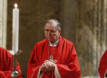 Cardinal Mahony will have role in papal burial