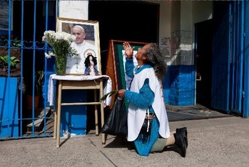 Native Argentina says goodbye to Pope Francis
