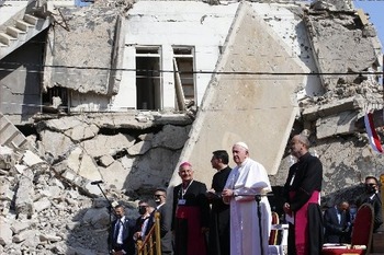 'Where crosses were torn down, he lifted hearts': Pope Francis and Iraq's Christians