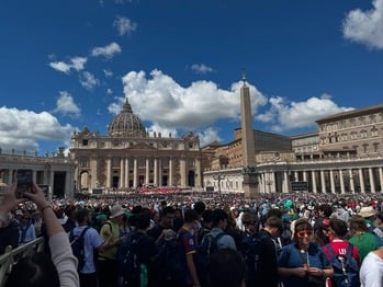 Youth from diocese attend Pope Francis’ funeral