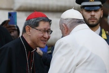 Filipino cardinal is popular speaker, global traveler