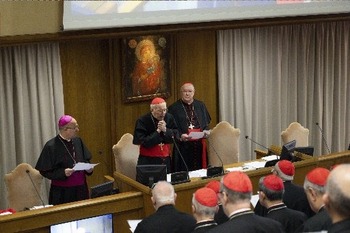 Cardinals choose prelates to offer reflections on church, future pope