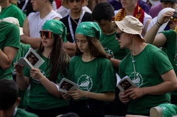 At Jubilee of Teenagers, grief is mingled with joyful hope for church's future