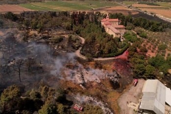 Jerusalem religious communities ask for help to renovate gardens damaged by wildfires