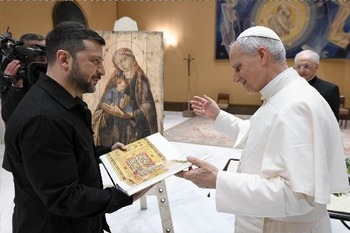 Trump says Vatican 'very interested' in hosting Ukraine-Russia peace talks