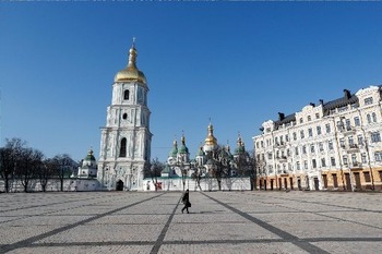 Kyiv's historic cathedral damaged in Russian air strikes