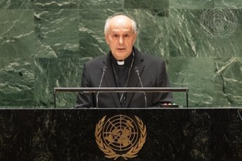 Dialogue, 2-state solution must end long-running Israeli-Palestinian conflict, Vatican tells UN