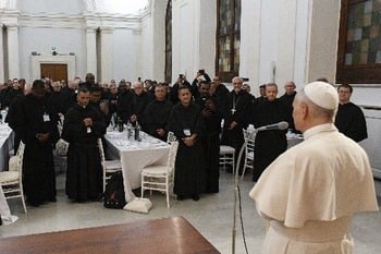 Pope to his Augustinian confreres: Listen, be humble, promote unity