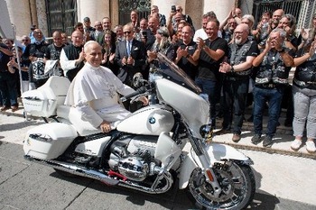 Salvation comes from being strong enough to ask God for help, pope says
