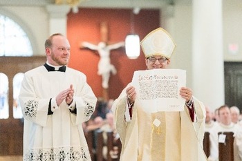 'Christ calls us to be Christ for one another,' Mobile's new shepherd tells faithful