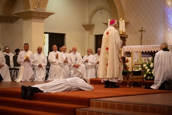 Charles P. “Carlos” Nagore ordained as a transitional deacon for the Diocese of Tucson