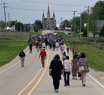 The National Eucharistic Pilgrimage is back in 2026 -- with a patriotic twist