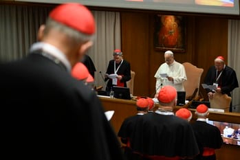 Cardinals leave consistory with a clear vision from pontiff: 'A Church that cares'