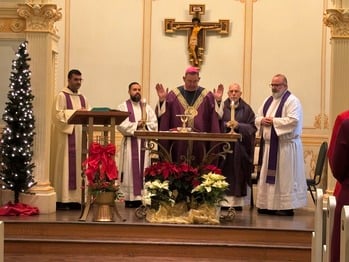 Receiving a wonderful man and priest