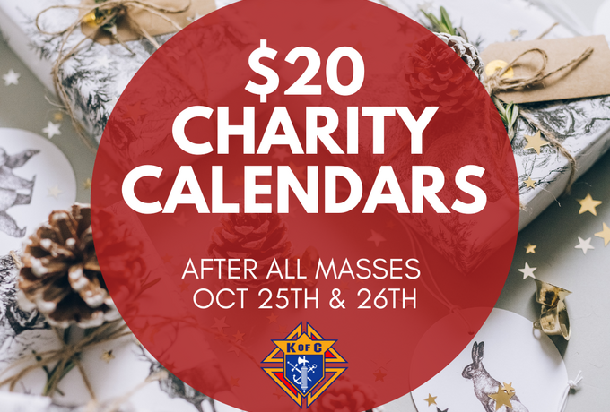 Knights of Columbus Charity Calendar