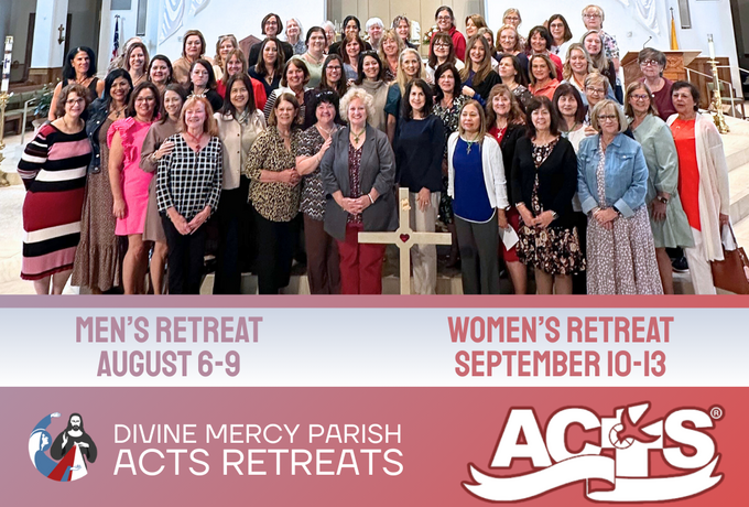 Save The Date: 2026 ACTS Retreats