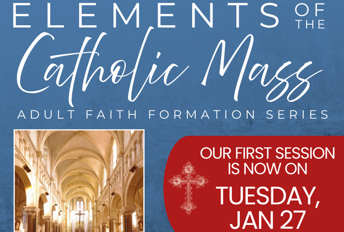 Elements of the Catholic Mass: Date Change