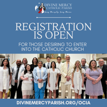 OCIA Registration Is Open