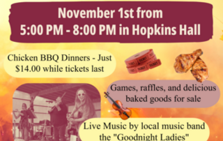 All Saints Day Celebration & Fundraiser 5:00 PM - 8:00 PM