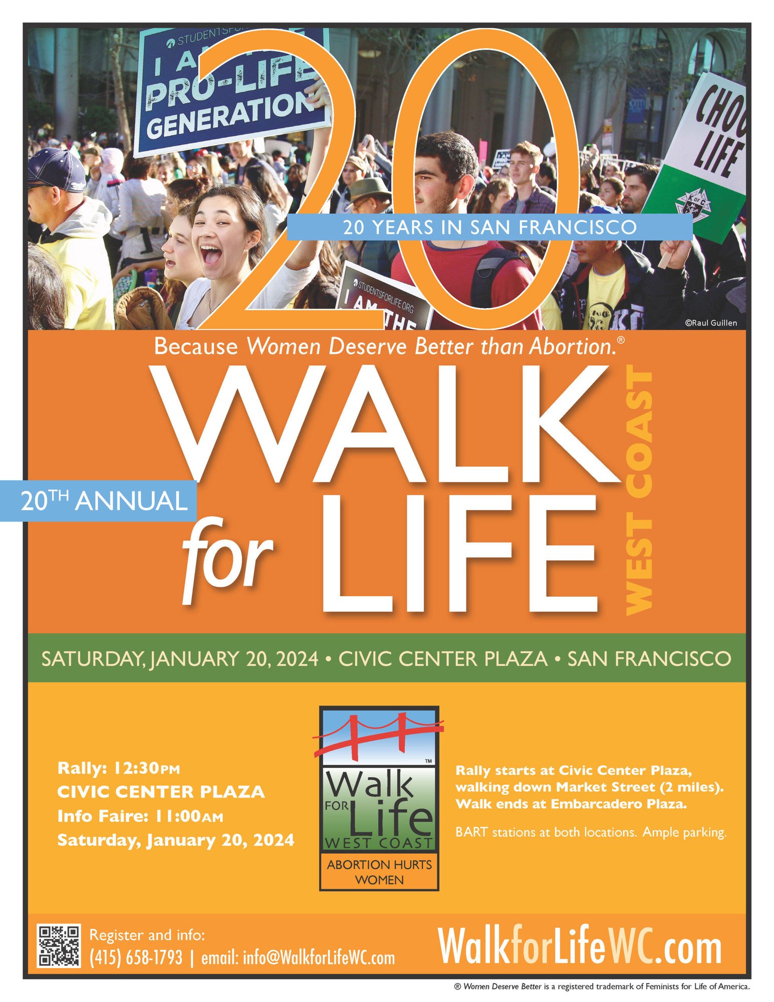 Walk For Life 2024/Caminata por la Vida