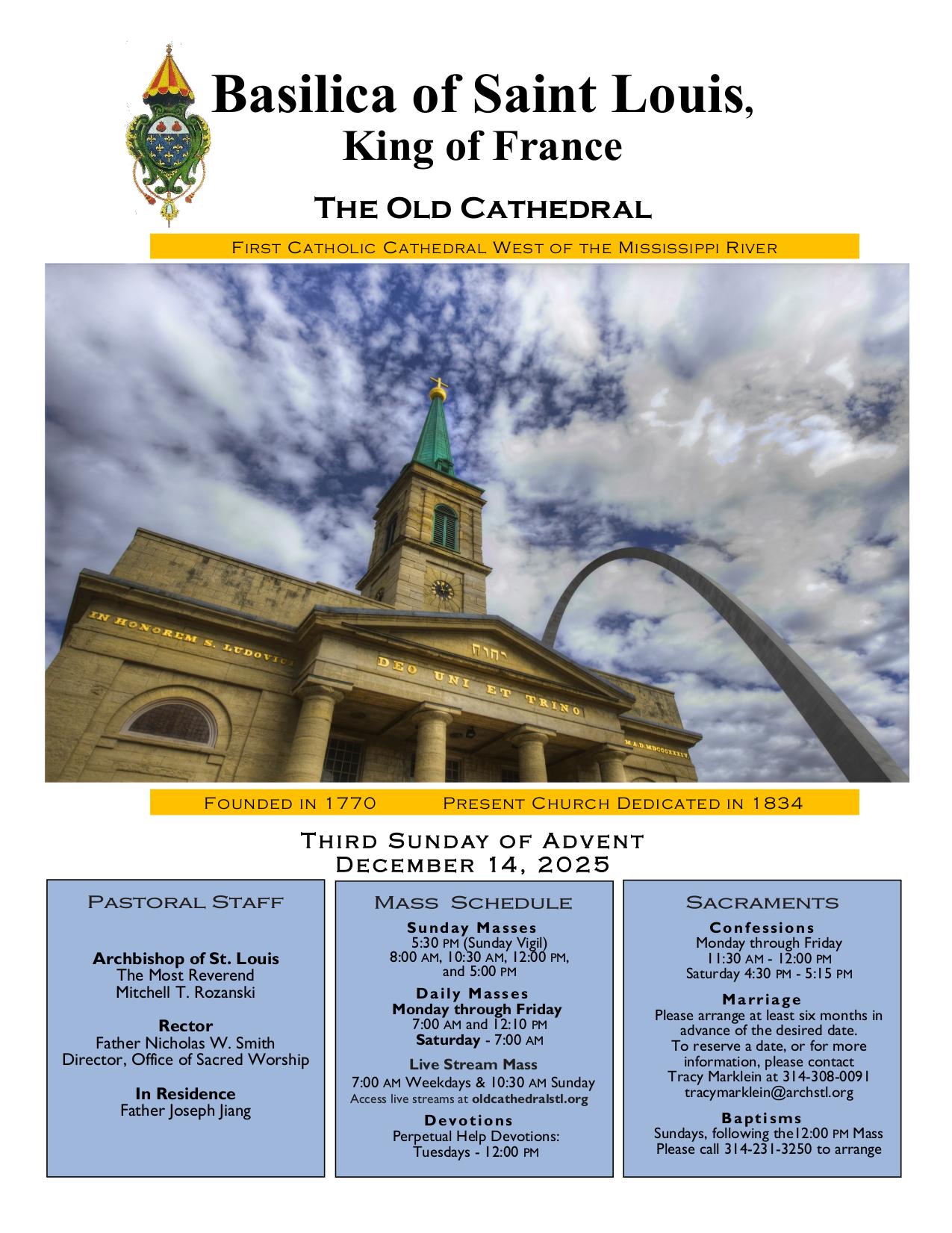 december 14, 2025 Bulletin