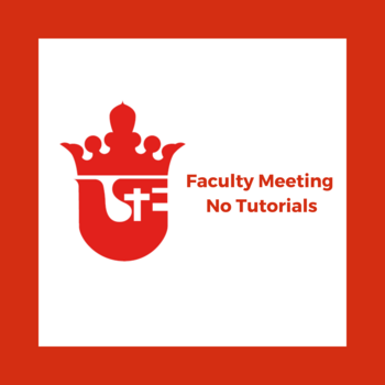 Faculty Meeting