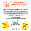 St. Ambrose Homeschool Co-op Registration