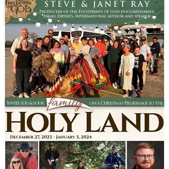 Christmas Pilgrimage to the Holy Land with Fr. Carter Dec. 27, 2023 - Jan. 5, 2024