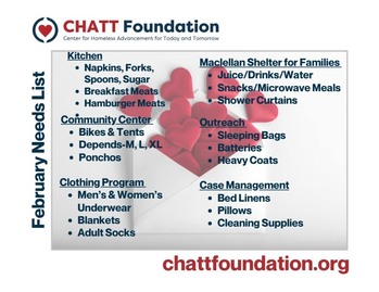 Community Outreach Open House & Perpetual Food Drive