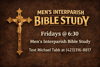 Men's Bible Study at St. Jude