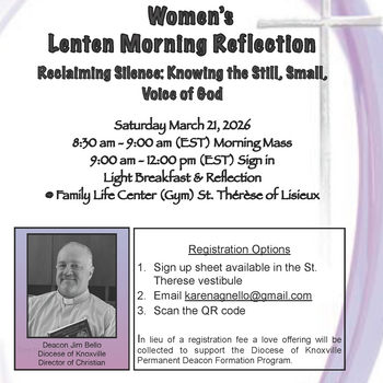 Women's Lenten Morning Reflection at St. Therese of Lisieux