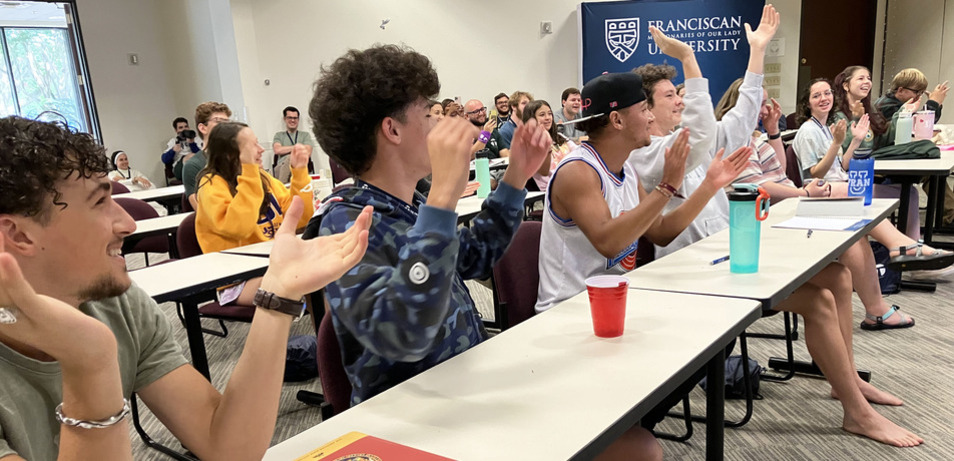 Youth embody the heart and mind of St. Francis during TFE