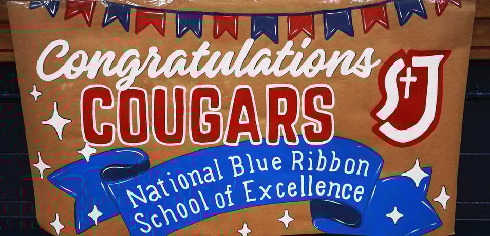 Hard Work of St. Jude School Community Leads to Blue Ribbon Award