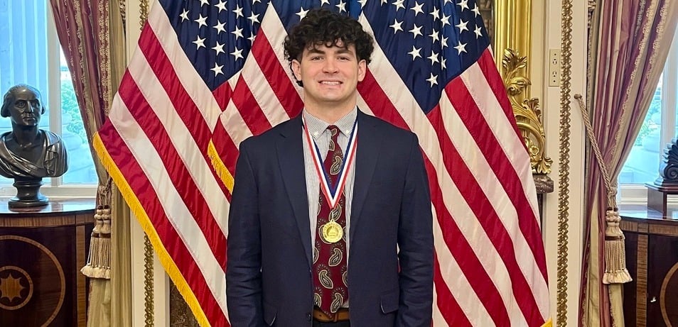 Baton Rouge Youth Receives Gold Congressional Medal