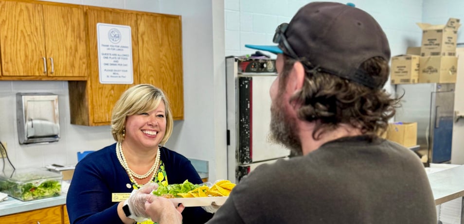 Johnson-Lain Working to Expand Outreach of St. Vincent de Paul Society