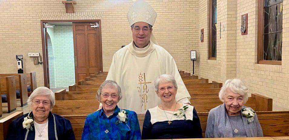 Sisters Honored for 295 Years of Service in the Church