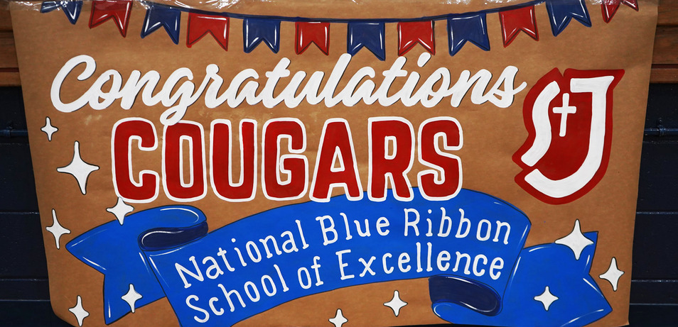 Hard Work of St. Jude School Community Leads to Blue Ribbon Award