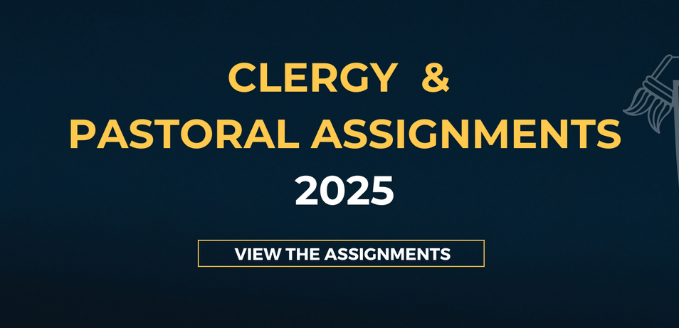 Bishop Duca Announces <br>Clergy & Pastoral Assignments