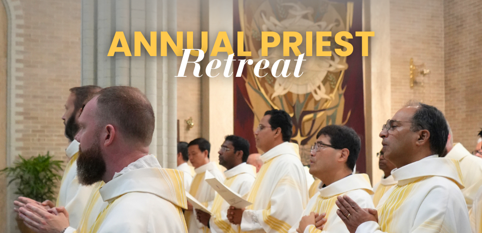 Bishop Duca Announces Annual Priest Retreat