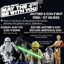 Mother/Son Event: Sunday, May 4, 2025