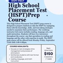 HSPT Prep Course: September 22-26