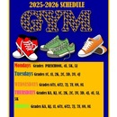 Gym Schedule 2025-2026