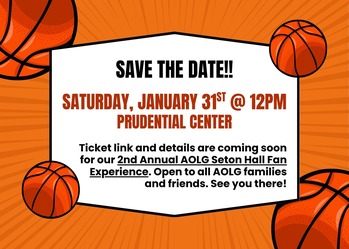 Save the date...AOLG Seton Hall Fan Experience! - January 31, 2026