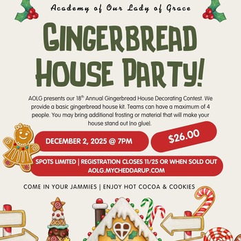 Sugar, Spice & Everything Nice—It’s Gingerbread Night!-  December 2, 2025