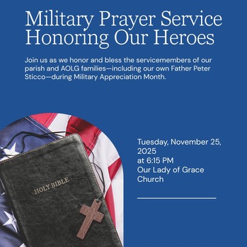 Military Appreciation Month Prayer Service