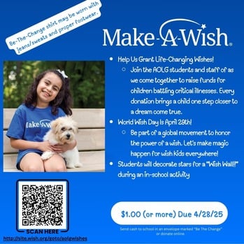 Be The Change Shirt Day: Monday, April 28, 2025