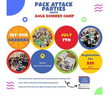 Pack Attack Parties @ AOLG Summer Camp!