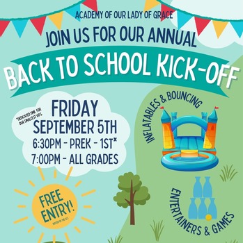 Back to School Kickoff: Friday, September 5, 2025