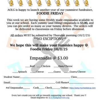 Foodie Friday October 3, 2025